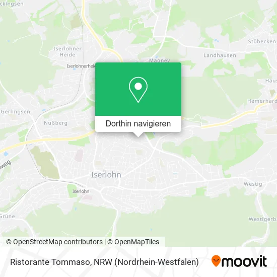 Ristorante Tommaso Karte