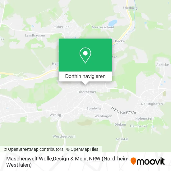 Maschenwelt Wolle,Design & Mehr Karte