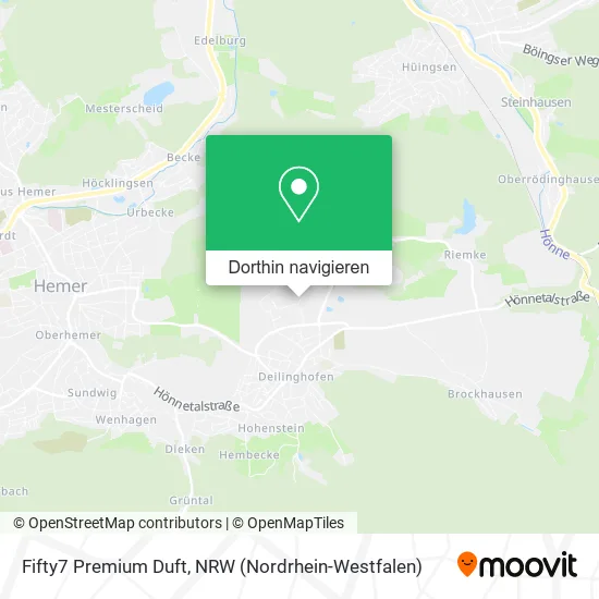 Fifty7 Premium Duft Karte