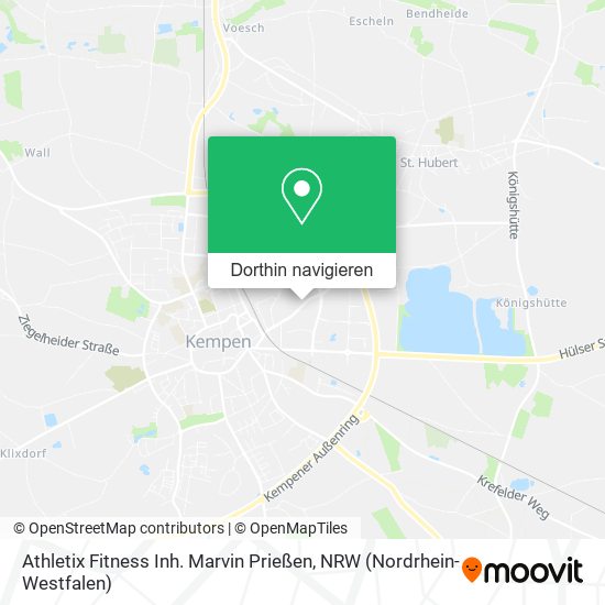 Athletix Fitness Inh. Marvin Prießen Karte