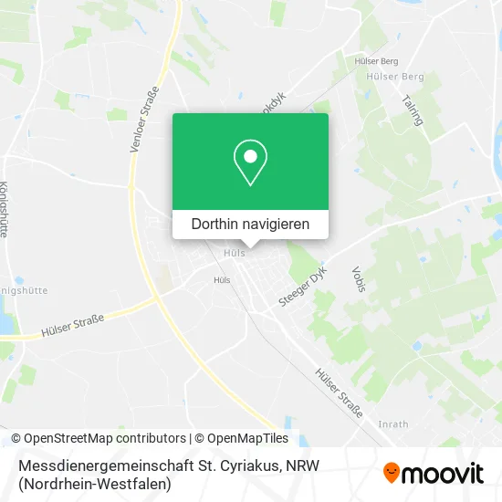 Messdienergemeinschaft St. Cyriakus Karte