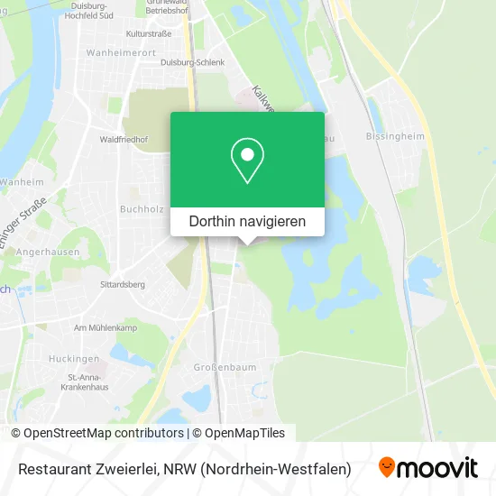 Restaurant Zweierlei Karte