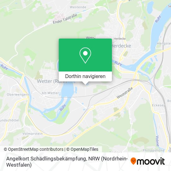 Angelkort Schädlingsbekämpfung Karte