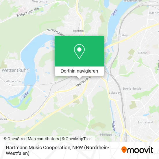 Hartmann Music Cooperation Karte