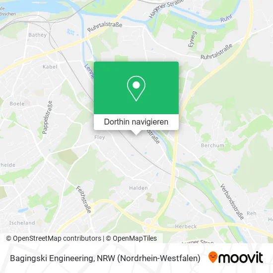 Bagingski Engineering Karte