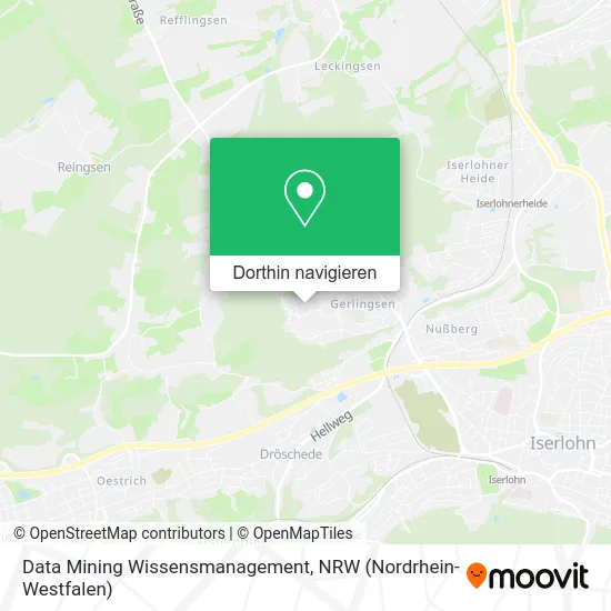 Data Mining Wissensmanagement Karte
