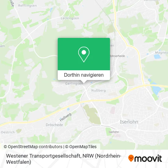 Westener Transportgesellschaft Karte