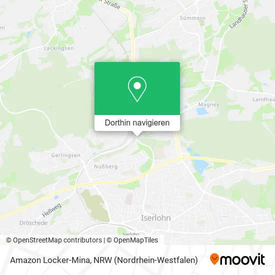 Amazon Locker-Mina Karte