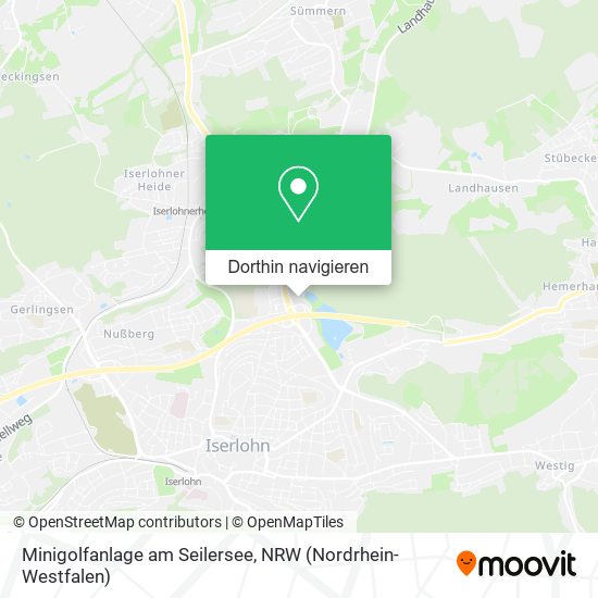 Minigolfanlage am Seilersee Karte