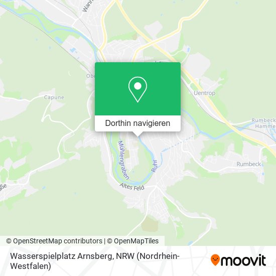 Wasserspielplatz Arnsberg Karte