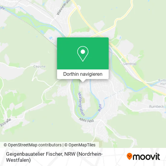 Geigenbauatelier Fischer Karte