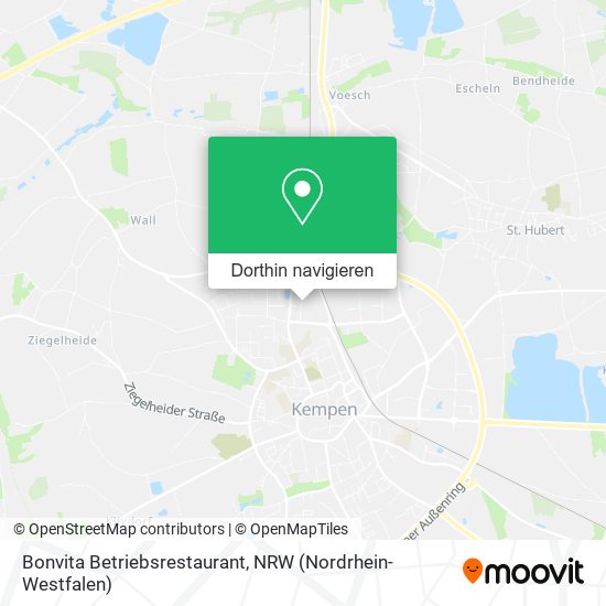 Bonvita Betriebsrestaurant Karte