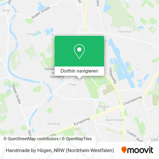 Handmade by Hügen Karte