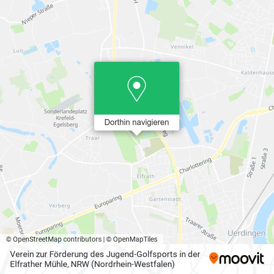 Verein zur Förderung des Jugend-Golfsports in der Elfrather Mühle Karte