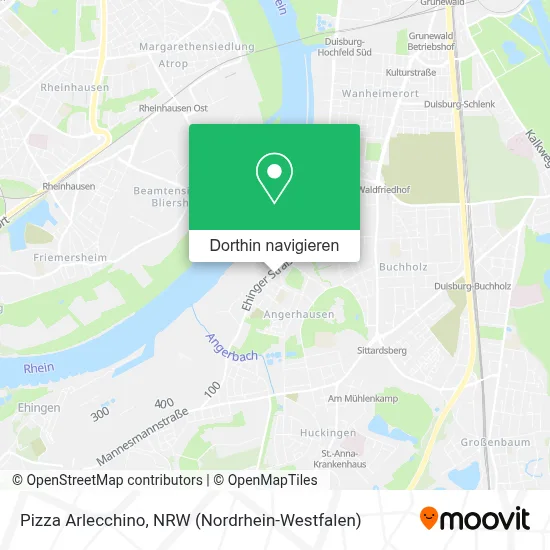 Pizza Arlecchino Karte