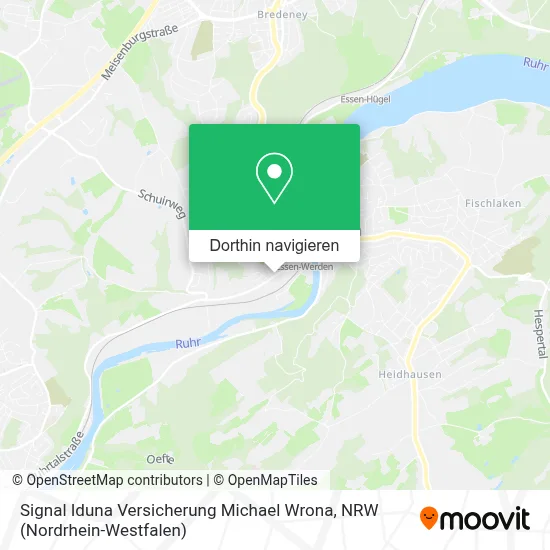 Signal Iduna Versicherung Michael Wrona Karte