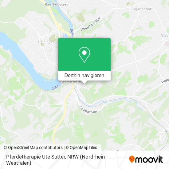 Pferdetherapie Ute Sutter Karte