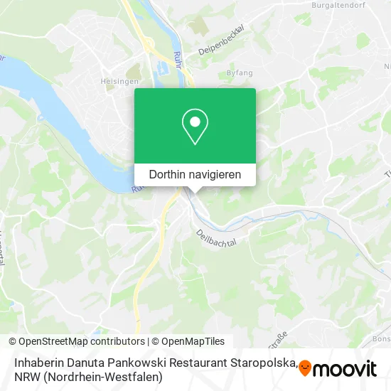 Inhaberin Danuta Pankowski Restaurant Staropolska Karte