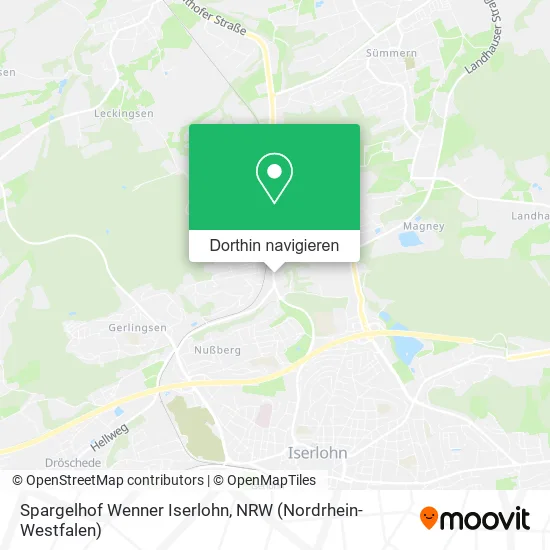 Spargelhof Wenner Iserlohn Karte