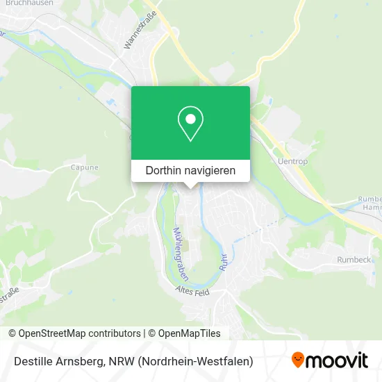 Destille Arnsberg Karte