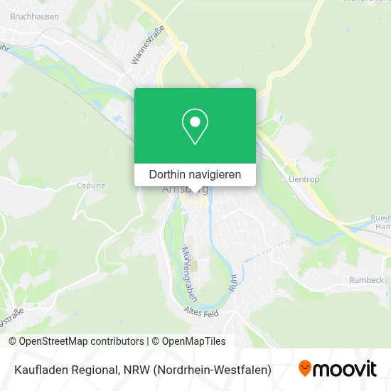 Kaufladen Regional Karte