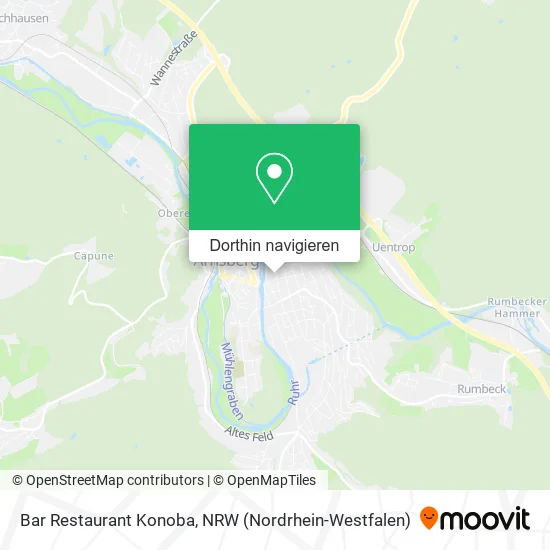 Bar Restaurant Konoba Karte