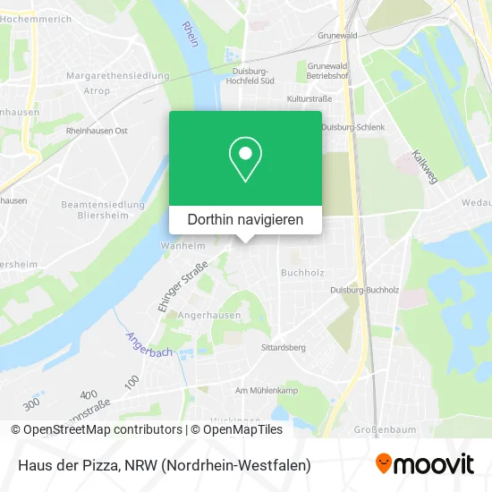 Haus der Pizza Karte