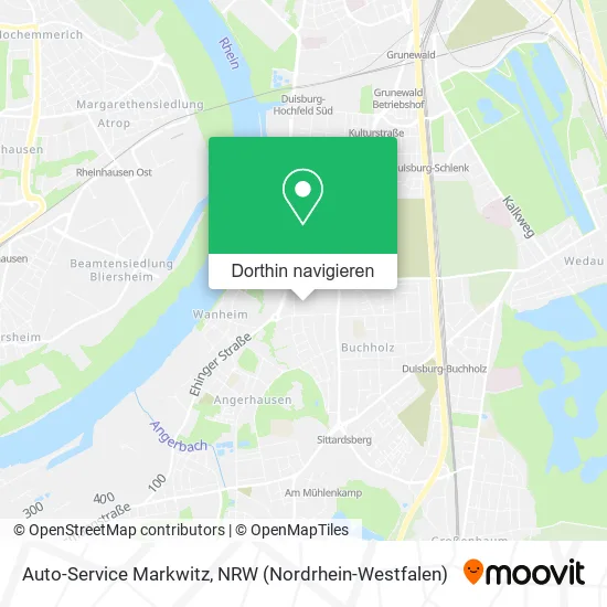 Auto-Service Markwitz Karte