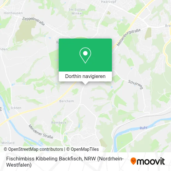 Fischimbiss Kibbeling Backfisch Karte