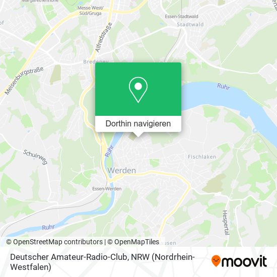 Deutscher Amateur-Radio-Club Karte
