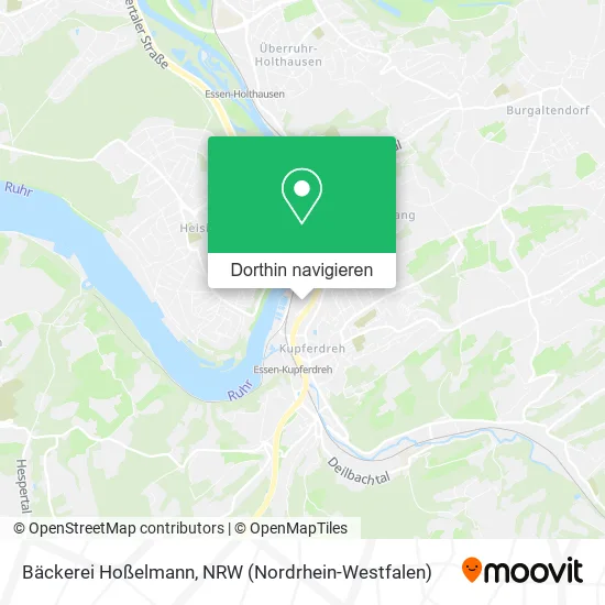 Bäckerei Hoßelmann Karte
