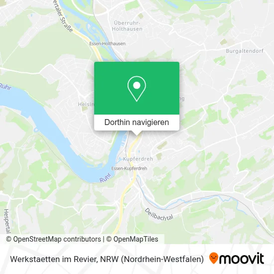 Werkstaetten im Revier Karte