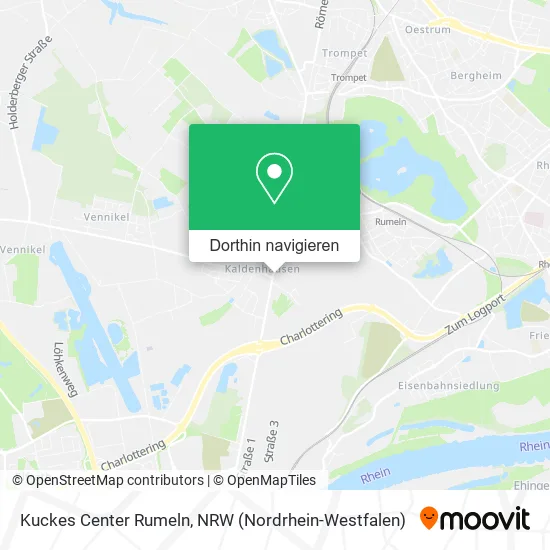 Kuckes Center Rumeln Karte