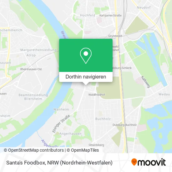 Santa's Foodbox Karte