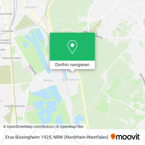 Etus Bissingheim 1925 Karte