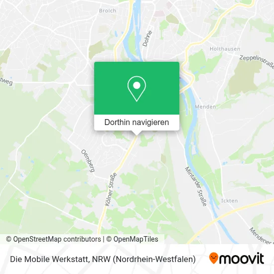 Die Mobile Werkstatt Karte
