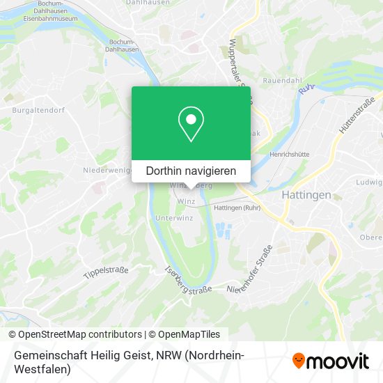 Gemeinschaft Heilig Geist Karte