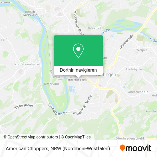 American Choppers Karte