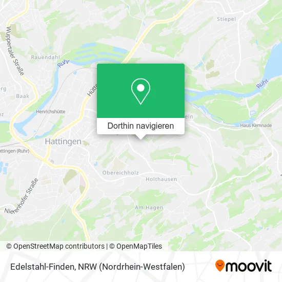 Edelstahl-Finden Karte