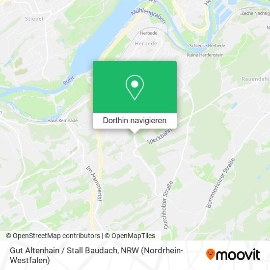 Gut Altenhain / Stall Baudach Karte