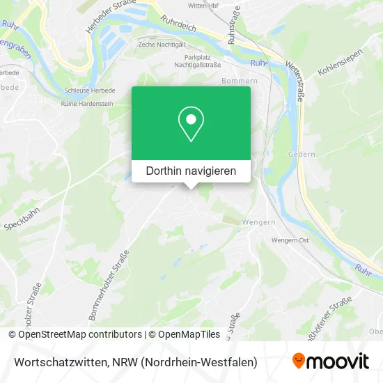 Wortschatzwitten Karte