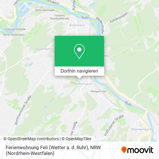 Ferienwohnung Feli (Wetter a. d. Ruhr) Karte