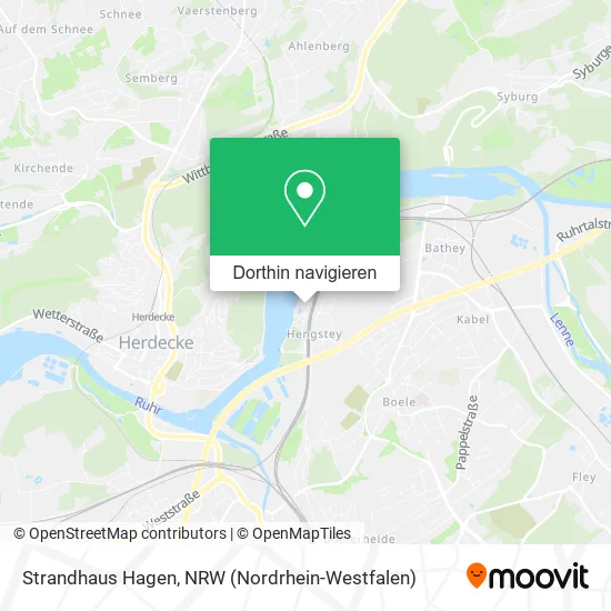 Strandhaus Hagen Karte