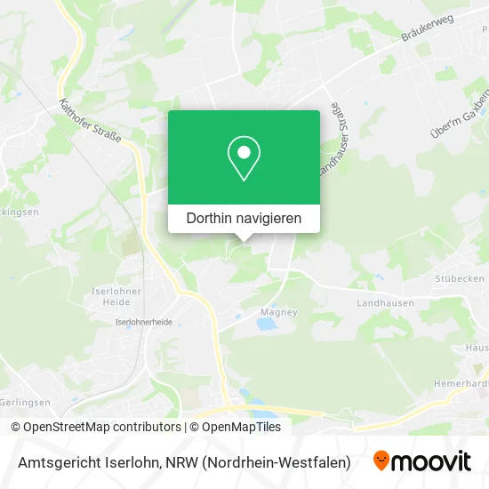 Amtsgericht Iserlohn Karte