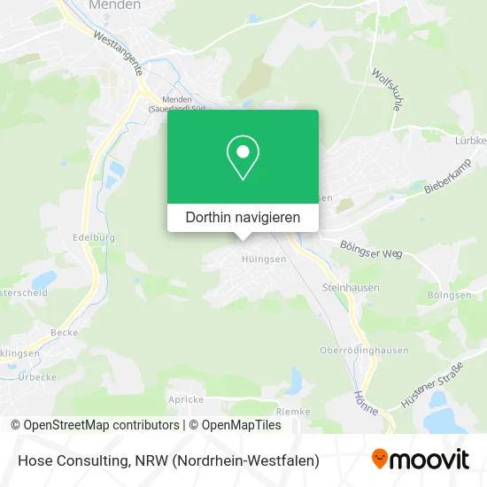 Hose Consulting Karte