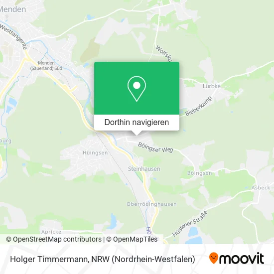 Holger Timmermann Karte