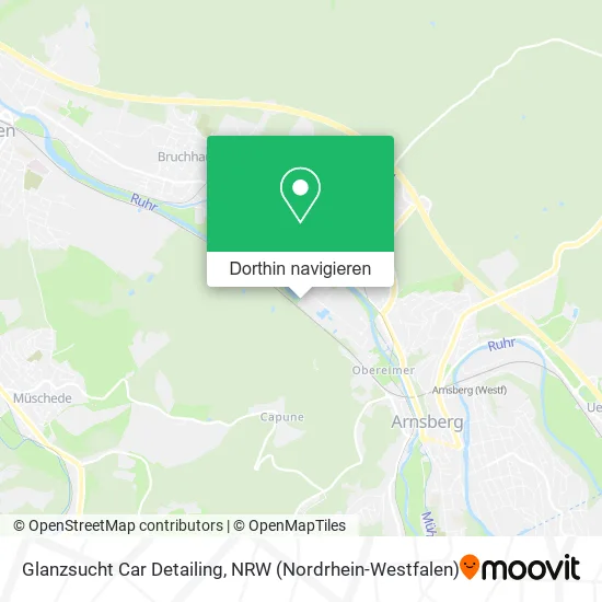 Glanzsucht Car Detailing Karte