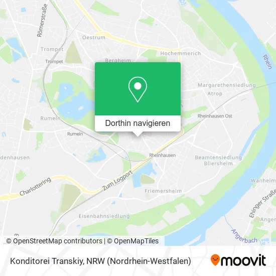 Konditorei Transkiy Karte