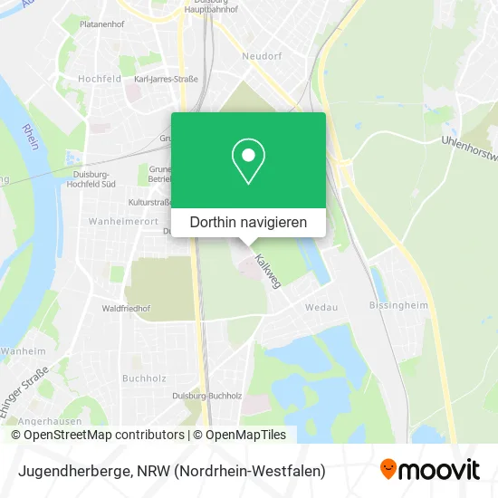 Jugendherberge Karte