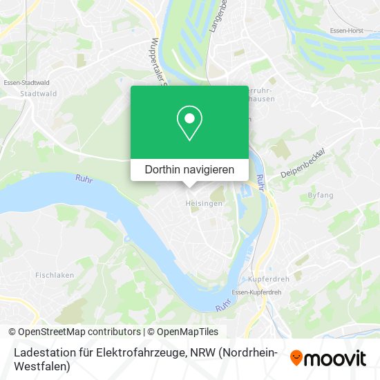 Ladestation für Elektrofahrzeuge Karte